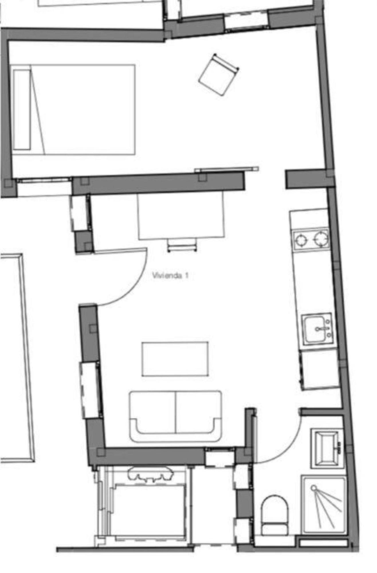 Apartamentos En La Latiina Madrid Bagian luar foto